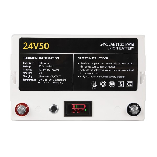Rebelcell 24V 50AH