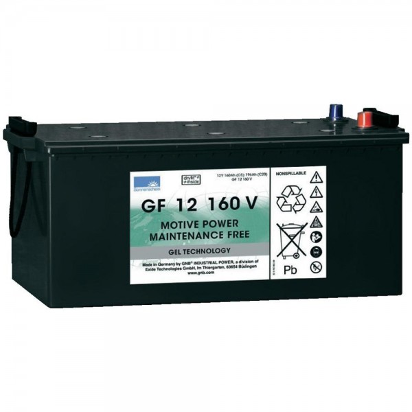 12 V 160 Ah Sonnenschein GNB GF12160V