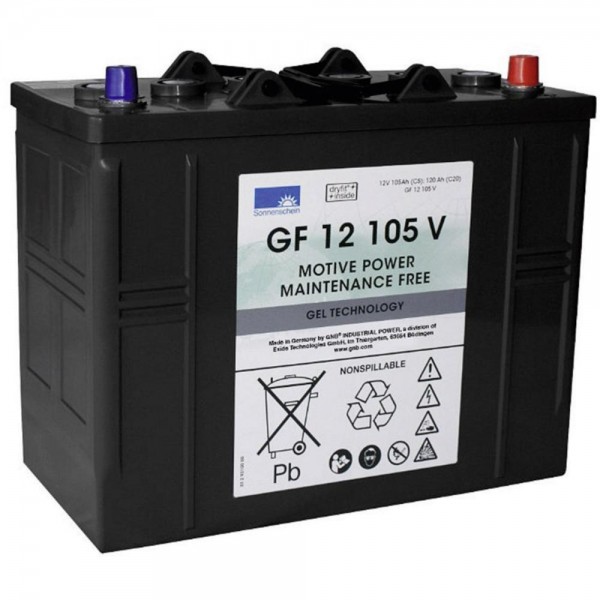 12 V 105 Ah Sonnenschein GNB GF 12105V