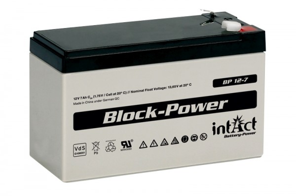12V 7 AH AGM Echolot Batterie