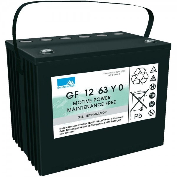 12 V 63 Ah GNB Sonnenschein GF 12 063 Y O